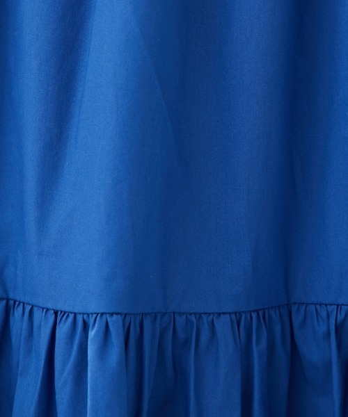 Le temps riche(ルタンリッシュ)の「ティアードロングスカート <Le temps riche>(スカート・レディース・ブルー/ストライプ・M/L/LL)」の4枚目の写真