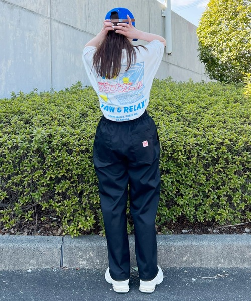 RODEO CROWNS WIDE BOWL（ロデオクラウンズワイドボウル）の「サウナボーイ S&R Ｔシャツワンピース（ワンピース・レディース・ブラック/ライトピンク/オフホワイト/ブルー・FREE）」の18枚目の写真