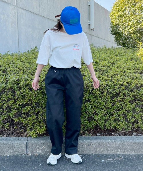 RODEO CROWNS WIDE BOWL（ロデオクラウンズワイドボウル）の「サウナボーイ S&R Ｔシャツワンピース（ワンピース・レディース・ブラック/ライトピンク/オフホワイト/ブルー・FREE）」の19枚目の写真