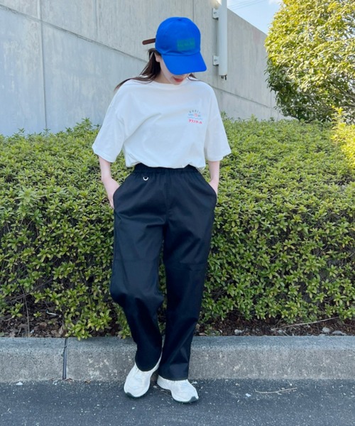 RODEO CROWNS WIDE BOWL（ロデオクラウンズワイドボウル）の「サウナボーイ S&R Ｔシャツワンピース（ワンピース・レディース・ブラック/ライトピンク/オフホワイト/ブルー・FREE）」の20枚目の写真