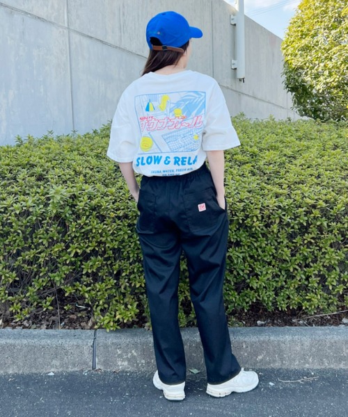 RODEO CROWNS WIDE BOWL（ロデオクラウンズワイドボウル）の「サウナボーイ S&R Ｔシャツワンピース（ワンピース・レディース・ブラック/ライトピンク/オフホワイト/ブルー・FREE）」の22枚目の写真