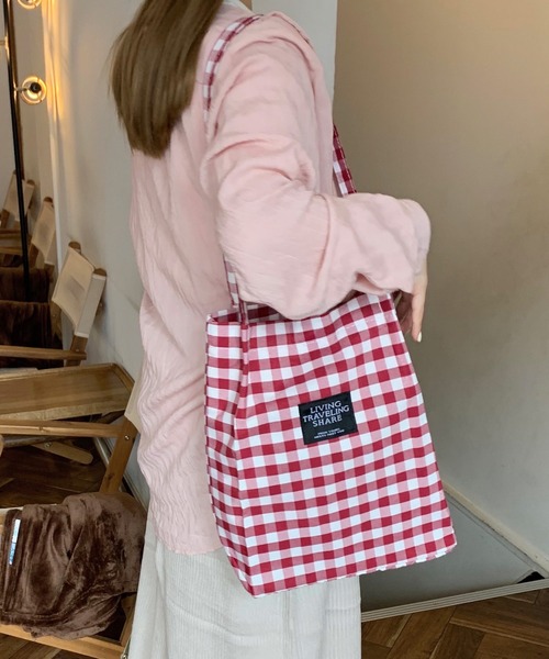shopnikoniko（ショップニコニコ）の「ギンガムチェック ロゴ