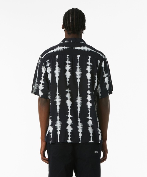 HUF（ハフ）の「SEISMOGRAM RESORT SHIRT / HUF シャツ（シャツ/ブラウス・メンズ・ブラック/オリーブ・MEDIUM/X-LARGE/LARGE/SMALL/XX-LARGE）」の7枚目の写真