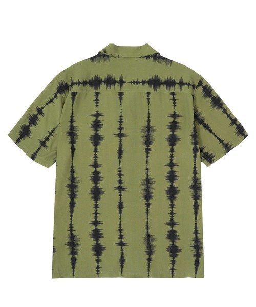 HUF SEISMOGRAM RESORT SHIRT レーヨン 半袖シャツ HUF