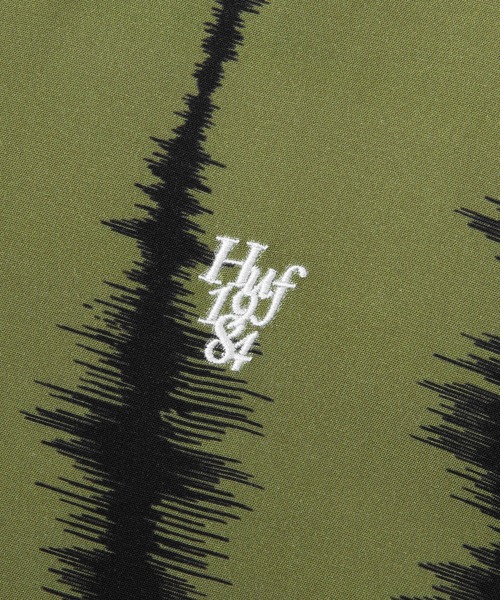 HUF（ハフ）の「SEISMOGRAM RESORT SHIRT / HUF シャツ（シャツ/ブラウス・メンズ・ブラック/オリーブ・MEDIUM/X-LARGE/LARGE/SMALL/XX-LARGE）」の18枚目の写真