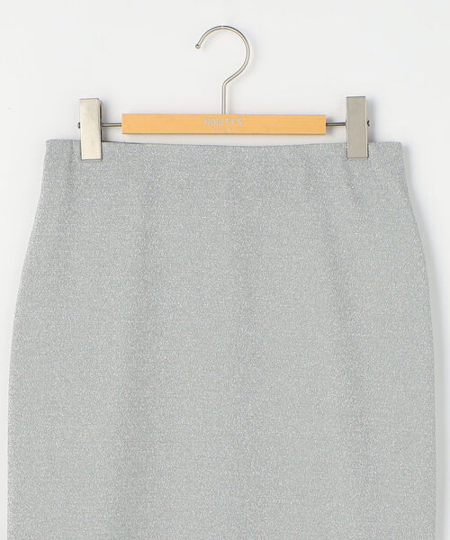 NOLLEY’S Sophi（ノーリーズソフィ）の「ラメジャージタイトスカート（スカート・レディース・シルバー・36/38）」の15枚目の写真