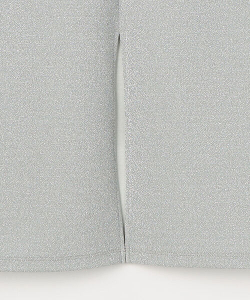 NOLLEY’S Sophi（ノーリーズソフィ）の「ラメジャージタイトスカート（スカート・レディース・シルバー・36/38）」の18枚目の写真