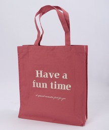 JOUET JOUET ロゴ刺繍カラフルトートバッグ