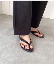 CANAL JEAN | from Lagoon(フロムラグーン) レザートングペタサンダル(サンダル)