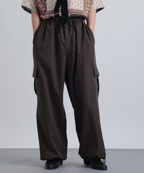 HARE（ハレ）の「ドロストワイドカーゴパンツ(HARE)（カーゴパンツ