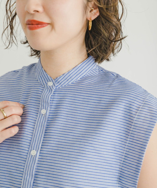 ITEMS URBANRESEARCH(アイテムズ アーバンリサーチ)の「ベストセットワンピース(ワンピース・レディース・ブルー/チャコールグレー・FREE)」の21枚目の写真