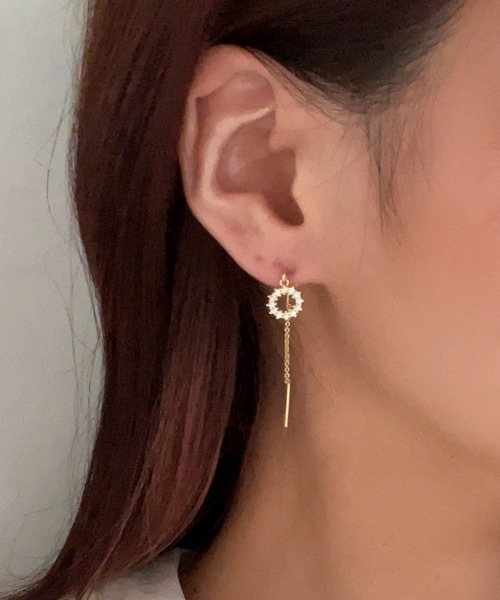 ヒン　ピアス　Donguri Closet ボディピアス 凛 | ✨NEW✨ さりげなく輝く、クロスピアスが登場