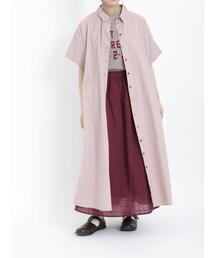 Samansa Mos2 | ロングシャツワンピース(ワンピース)