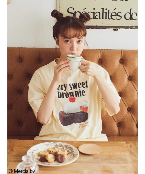 earth music&ecology(アースミュージックアンドエコロジー)の「ミッフィー/Tshirt collection(Tシャツ/カットソー・レディース・A/B/C/D/E/F/G/H・FREE)」の14枚目の写真