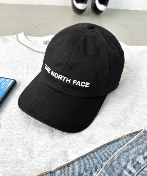 THE NORTH FACE(ザノースフェイス)の「国内未発売USAモデル THE NORTH FACE(ザ・ノースフェイス)/ベースボール ロゴ キャップ/Roomy Norm Hat(キャップ・メンズ・パープル/ブラック/アイボリー/ピンクベージュ/ライトブルー・FREE)」の6枚目の写真