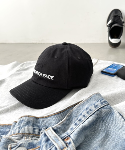 THE NORTH FACE(ザノースフェイス)の「国内未発売USAモデル THE NORTH FACE(ザ・ノースフェイス)/ベースボール ロゴ キャップ/Roomy Norm Hat(キャップ・メンズ・パープル/ブラック/アイボリー/ピンクベージュ/ライトブルー・FREE)」の7枚目の写真