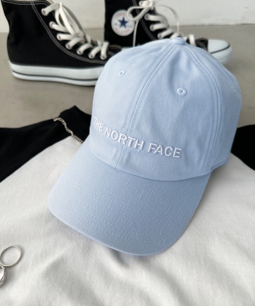 THE NORTH FACE(ザノースフェイス)の「国内未発売USAモデル THE NORTH FACE(ザ・ノースフェイス)/ベースボール ロゴ キャップ/Roomy Norm Hat(キャップ・メンズ・パープル/ブラック/アイボリー/ピンクベージュ/ライトブルー・FREE)」の12枚目の写真