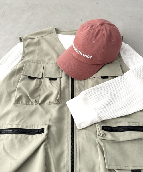 THE NORTH FACE(ザノースフェイス)の「国内未発売USAモデル THE NORTH FACE(ザ・ノースフェイス)/ベースボール ロゴ キャップ/Roomy Norm Hat(キャップ・メンズ・パープル/ブラック/アイボリー/ピンクベージュ/ライトブルー・FREE)」の15枚目の写真