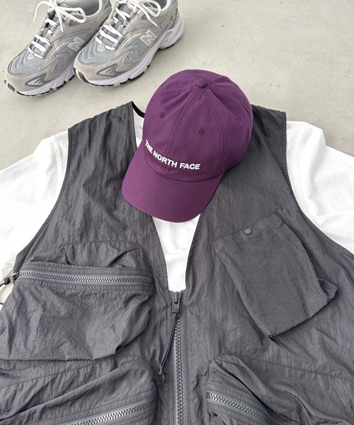 THE NORTH FACE(ザノースフェイス)の「国内未発売USAモデル THE NORTH FACE(ザ・ノースフェイス)/ベースボール ロゴ キャップ/Roomy Norm Hat(キャップ・メンズ・パープル/ブラック/アイボリー/ピンクベージュ/ライトブルー・FREE)」の18枚目の写真