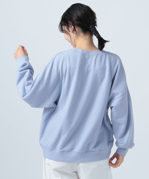 BAYFLOW（ベイフロー）の「ヴィンテージライクスウェット（スウェット・レディース・ネイビー/マスタード/ブルー/オフホワイト・SMALL/MEDIUM）」の5枚目の写真