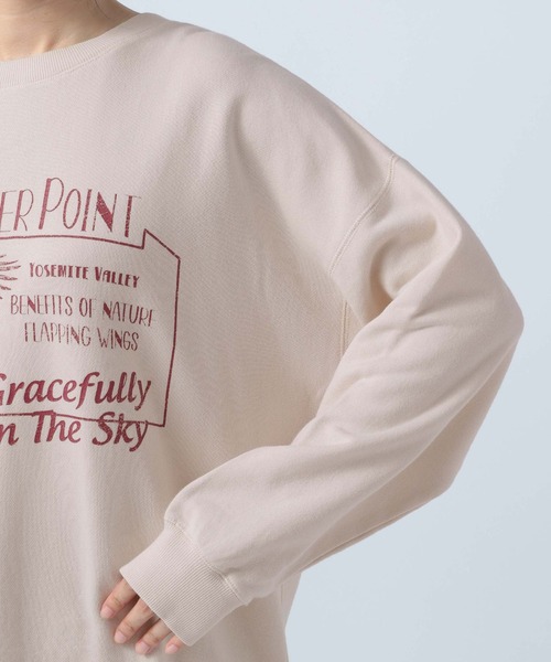 BAYFLOW（ベイフロー）の「ヴィンテージライクスウェット（スウェット・レディース・ネイビー/マスタード/ブルー/オフホワイト・SMALL/MEDIUM）」の17枚目の写真