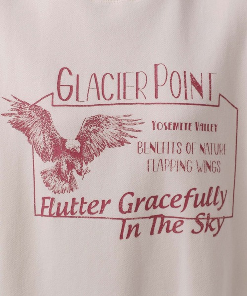 BAYFLOW（ベイフロー）の「ヴィンテージライクスウェット（スウェット・レディース・ネイビー/マスタード/ブルー/オフホワイト・SMALL/MEDIUM）」の20枚目の写真