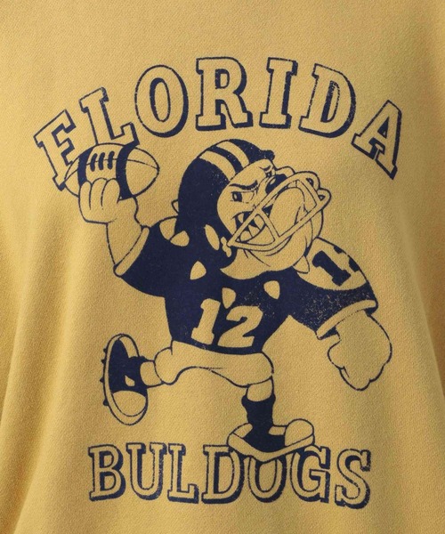 BAYFLOW（ベイフロー）の「ヴィンテージライクスウェット（スウェット・レディース・ネイビー/マスタード/ブルー/オフホワイト・SMALL/MEDIUM）」の22枚目の写真