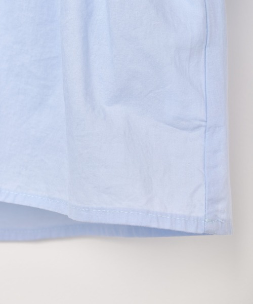 CIAOPANIC TYPY（チャオパニックティピー）の「【KIDS】レース切替コットンボイルボリュームスリーブ2WAYブラウス（シャツ/ブラウス・キッズ・ブラウン/ピンク/ブルー・S/M/L/XL/XXL）」の8枚目の写真