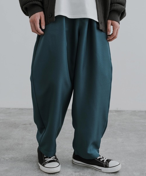 Rocky Monroe(ロッキーモンロー)の「ドレープ ワイドバルーンパンツ(その他パンツ・メンズ・チャコールグレー/ダークグリーン/ネイビー/ブラック・M/L/S)」の4枚目の写真