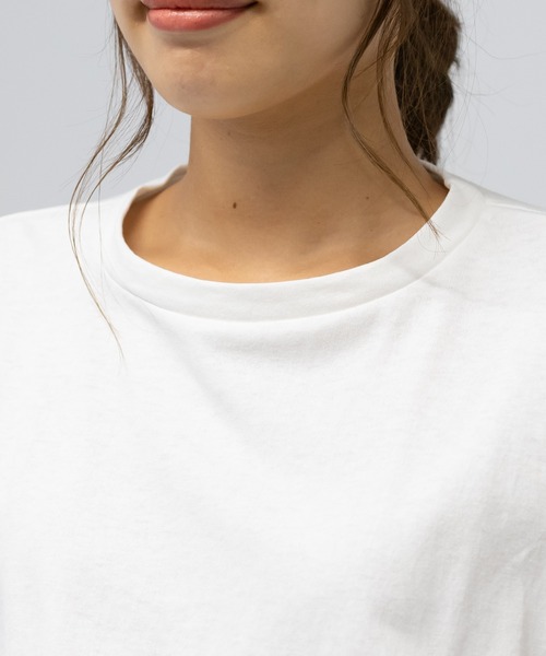 pumpkin port(パンプキンポート)の「Tシャツ +モノトーン花柄スカート ドッキングロングワンピース(ワンピース・レディース・ホワイト×ブラック/ブラック×ホワイト・MEDIUM)」の15枚目の写真