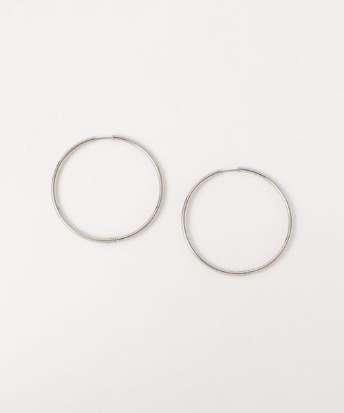 BEAUTY&YOUTH UNITED ARROWS(ビューティーアンドユースユナイテッドアローズ)の「メタルスマートビッグフープピアス(ピアス(両耳用)・レディース・シルバー/ゴールド・FREE)」の8枚目の写真