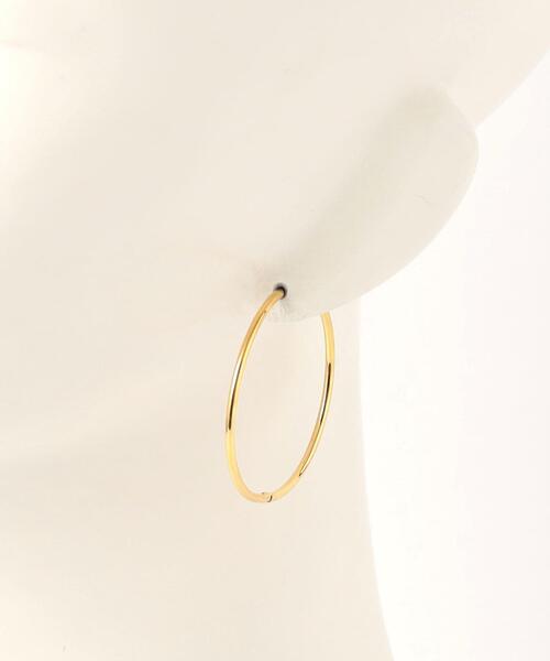 BEAUTY&YOUTH UNITED ARROWS(ビューティーアンドユースユナイテッドアローズ)の「メタルスマートビッグフープピアス(ピアス(両耳用)・レディース・シルバー/ゴールド・FREE)」の10枚目の写真