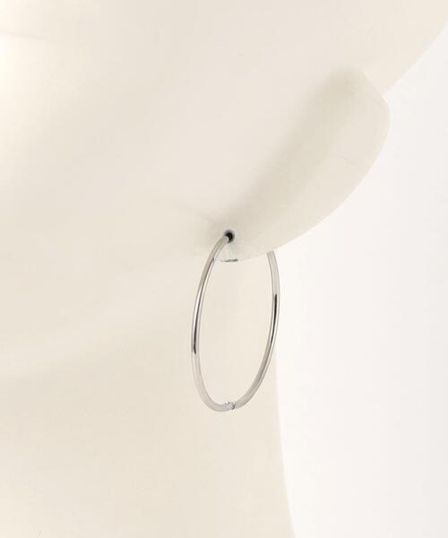 BEAUTY&YOUTH UNITED ARROWS(ビューティーアンドユースユナイテッドアローズ)の「メタルスマートビッグフープピアス(ピアス(両耳用)・レディース・シルバー/ゴールド・FREE)」の11枚目の写真