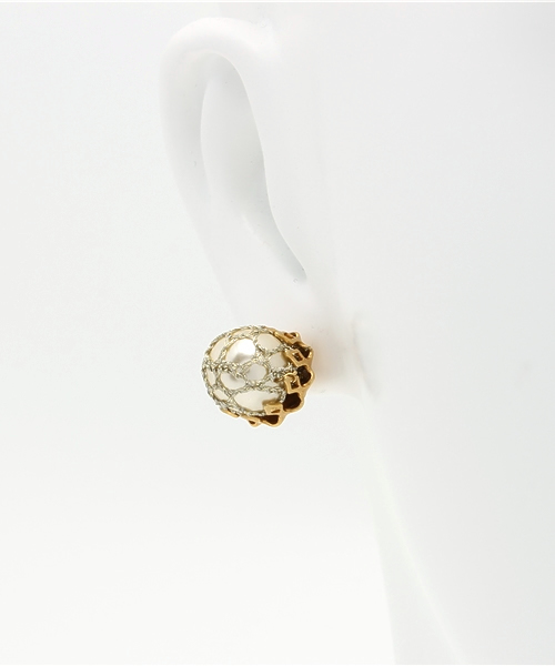 MIRIAM HASKELL（ミリアムハスケル）の「【MIRIAM HASKELL】ピアス（ピアス（両耳用）・レディース・ゴールド・FREE）」の4枚目の写真