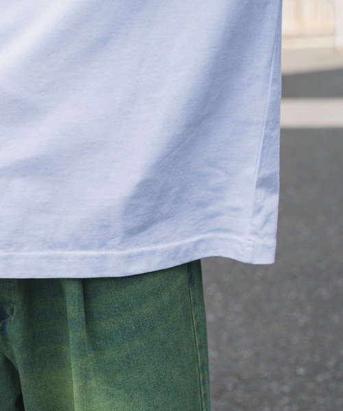 WEGO(ウィゴー)の「WEGO/【2点セット】アクセ付きグラフィックロンT(Tシャツ/カットソー・メンズ・ブラック/ホワイト/ダークグリーン・LARGE/MEDIUM)」の14枚目の写真