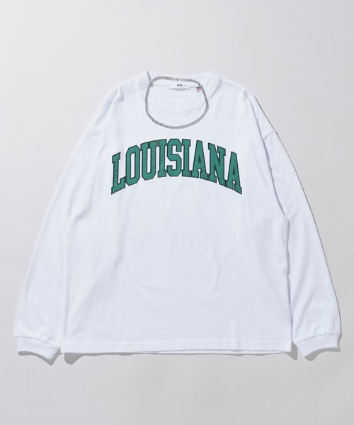 セール】WEGO/【2点セット】アクセ付きグラフィックロンT（Tシャツ