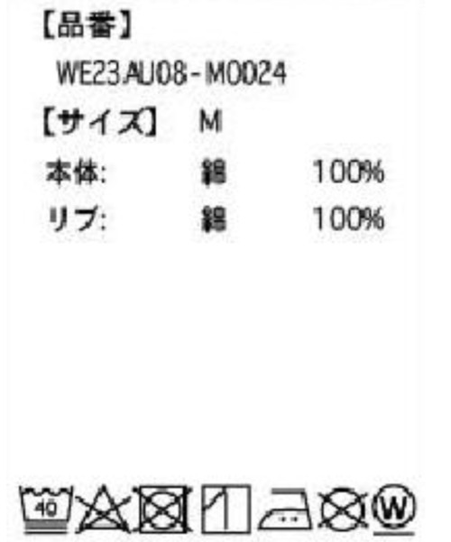 WEGO(ウィゴー)の「WEGO/【2点セット】アクセ付きグラフィックロンT(Tシャツ/カットソー・メンズ・ブラック/ホワイト/ダークグリーン・LARGE/MEDIUM)」の8枚目の写真