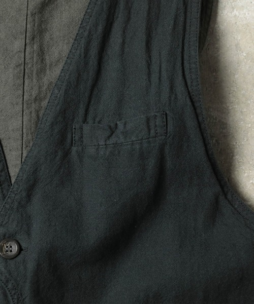 soulberry（ソウルベリー）の「靴みがきのマルコのお仕事ベスト（ベスト・レディース・ブラック・L/4L/LL/3L/M）」の11枚目の写真