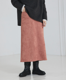abahouse mavie | フェイクスエードロングタイトスカート(スカート)