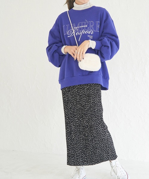 ROPE' PICNIC（ロペピクニック）の「アソートプリーツスカート（スカート・レディース・チャコールグレー/ブルー/ブラック/オフホワイト・40/38）」の5枚目の写真