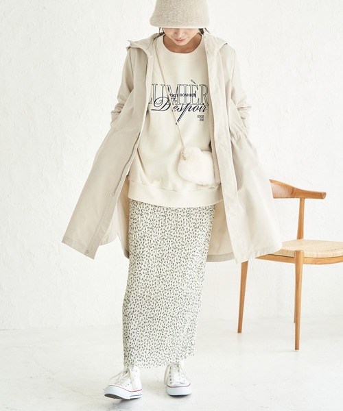 ROPE' PICNIC（ロペピクニック）の「アソートプリーツスカート（スカート・レディース・チャコールグレー/ブルー/ブラック/オフホワイト・40/38）」の12枚目の写真