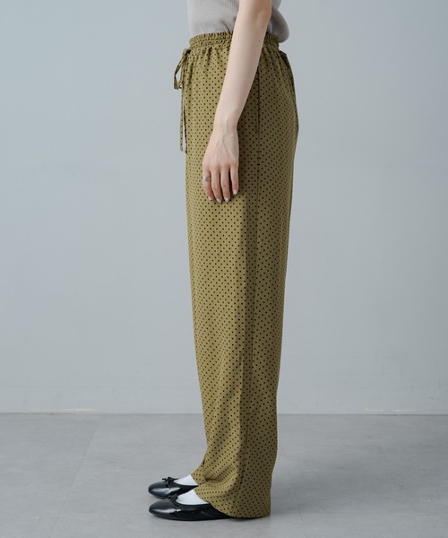 PUAL CE CIN（ピュアルセシン）の「ドットプリント イージーパンツ（その他パンツ・レディース・ブラック/カーキ・FREE）」の19枚目の写真