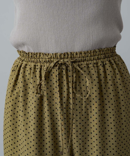 PUAL CE CIN（ピュアルセシン）の「ドットプリント イージーパンツ（その他パンツ・レディース・ブラック/カーキ・FREE）」の21枚目の写真