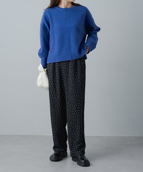 PUAL CE CIN（ピュアルセシン）の「ドットプリント イージーパンツ（その他パンツ・レディース・ブラック/カーキ・FREE）」の16枚目の写真