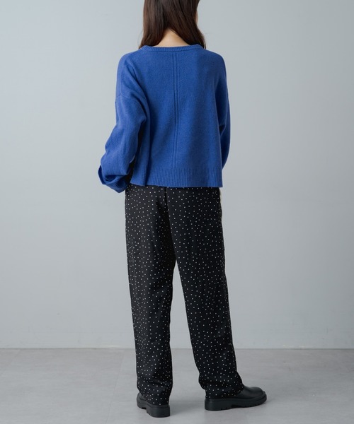 PUAL CE CIN（ピュアルセシン）の「ドットプリント イージーパンツ（その他パンツ・レディース・ブラック/カーキ・FREE）」の17枚目の写真