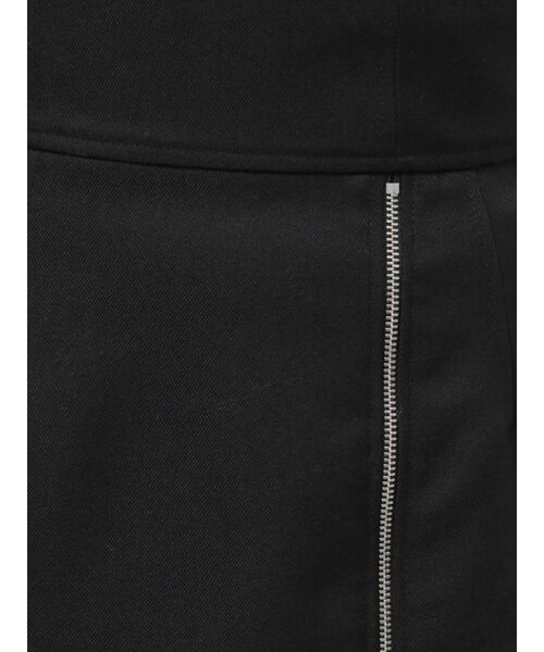 MURUA（ムルーア）の「ジップスリットAラインスカート（スカート・レディース・ブラック/ベージュ/グリーン・2/1）」の6枚目の写真