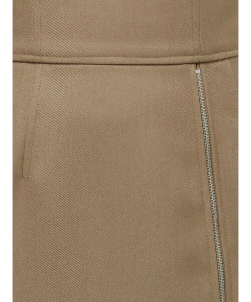 MURUA（ムルーア）の「ジップスリットAラインスカート（スカート・レディース・ブラック/ベージュ/グリーン・2/1）」の9枚目の写真