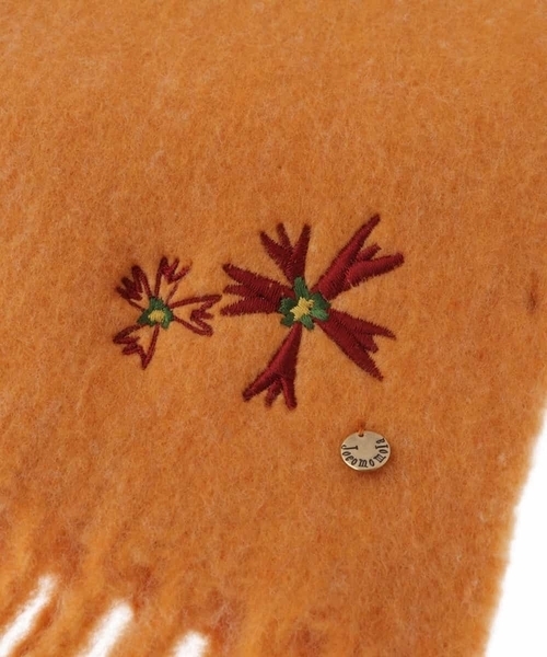 rosa様おまとめストール2点 ファリエロサルティ 刺繍+フィルダレニエ 刺繍 rosa様おまとめストール2点 ファリエロサルティ 刺繍+