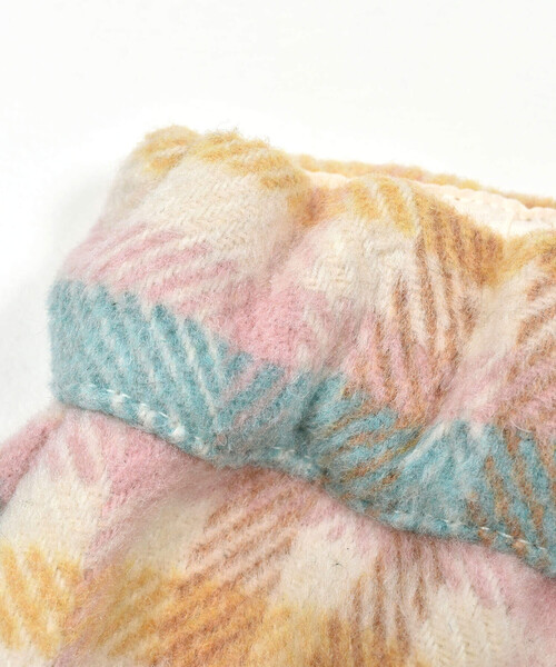 Noeil aime BeBe（ノイユエイムベベ）の「モッサチェックキュロットスカート(90~130cm)（その他パンツ・キッズ・オレンジ系その他/ブルー系その他・110cm/130cm/100cm/120cm/90cm）」の12枚目の写真