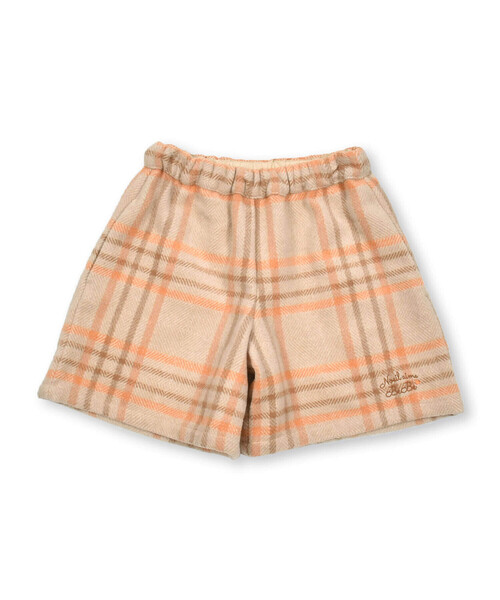 Noeil aime BeBe（ノイユエイムベベ）の「モッサチェックキュロットスカート(90~130cm)（その他パンツ・キッズ・オレンジ系その他/ブルー系その他・110cm/130cm/100cm/120cm/90cm）」の18枚目の写真